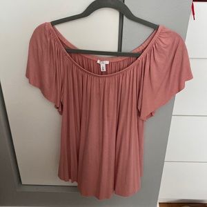 bp off the shoulder top
